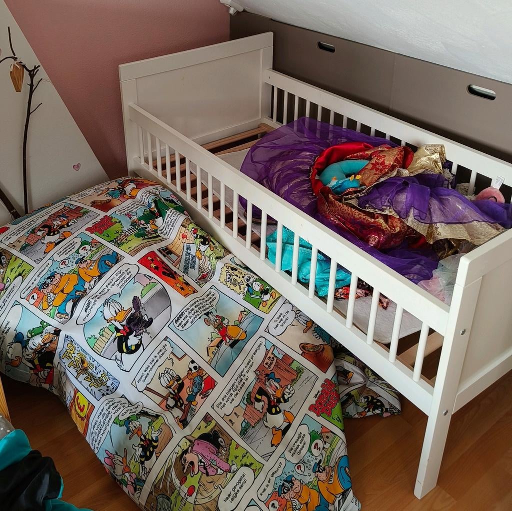 Leuk kinderbedje, Ophalen