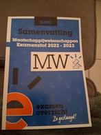 Samenvatting Maatschappijwetenschappen HAVO 2022-2023, Ophalen of Verzenden, Zo goed als nieuw