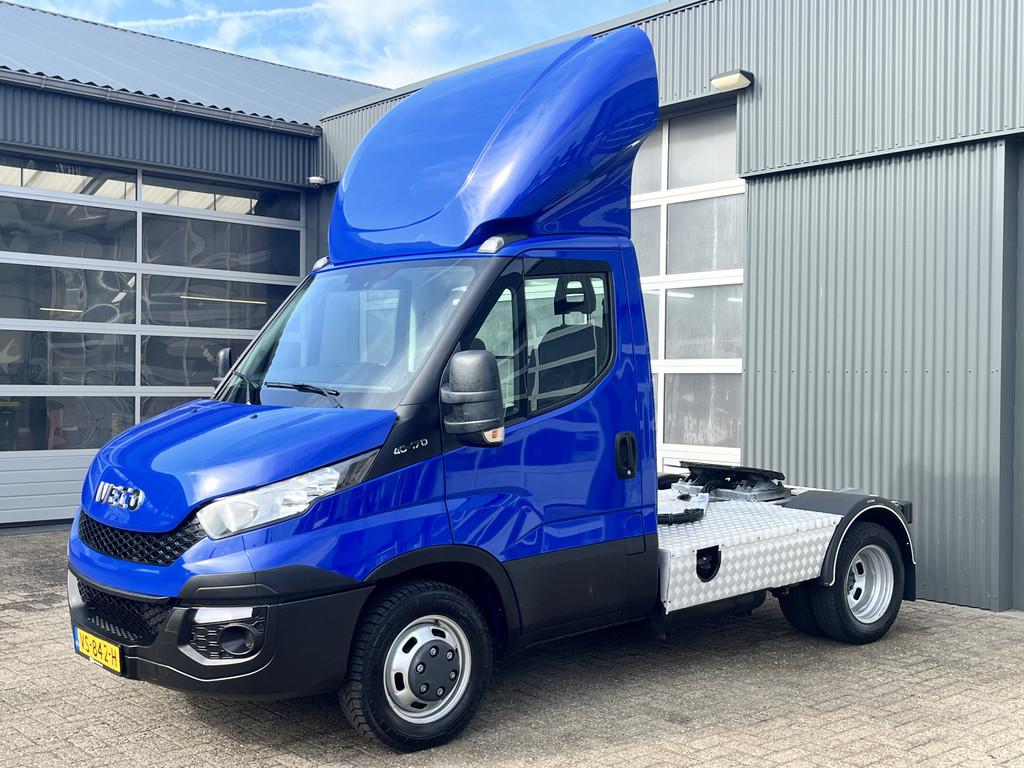 Iveco Daily 40C17 3.0 9.3T Be trekker Himatic Automaat BTW V, Euro 5, Gebruikt, Zwart, 4 cilinders