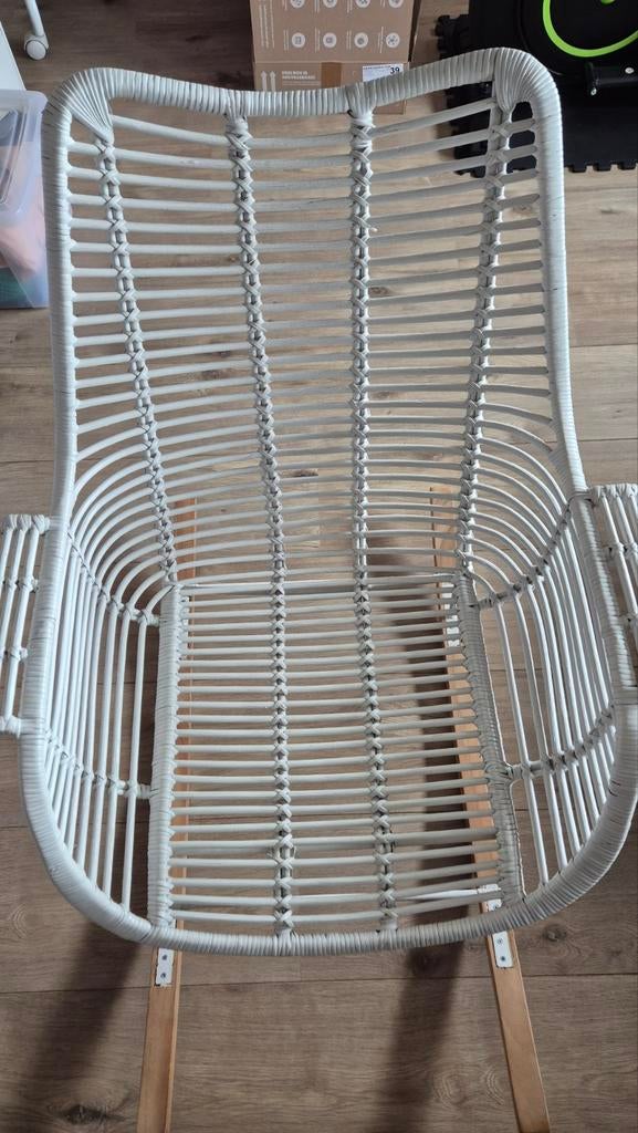 Witte KidsDepot wobbelstoel, Ophalen, Zo goed als nieuw, Overige typen