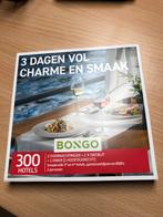 BONGO Bon 3 dagen vol charme en smaak voor 2 personen, Twee personen, Cadeaubon, Arrangement, Overige typen
