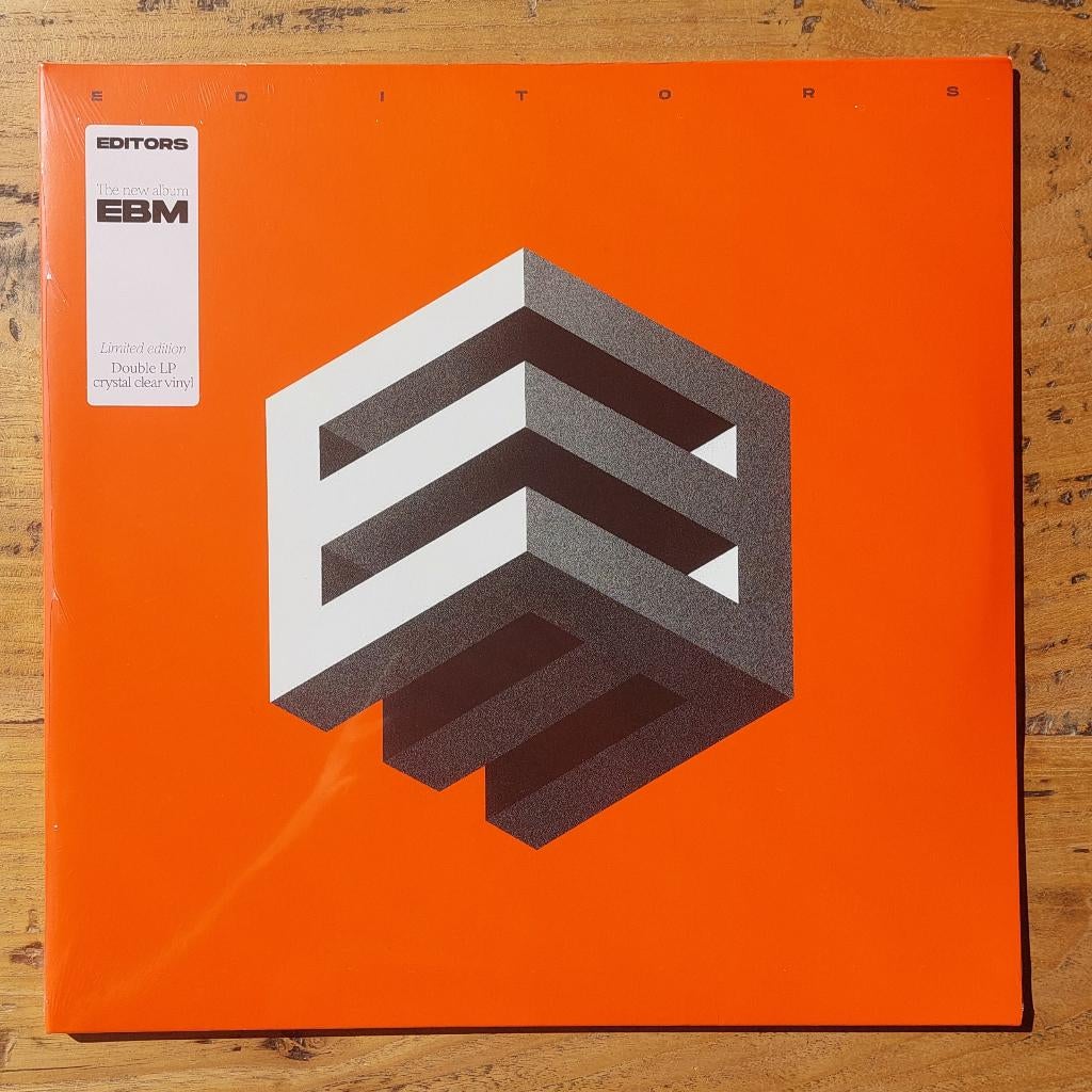 [Vinyl] Editors - EBM (Clear, limited edition, numbered), Cd's en Dvd's, Vinyl | Rock, Ophalen of Verzenden, Nieuw in verpakking