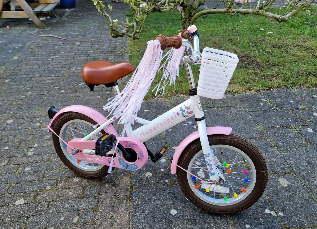 Supersuper Little Miss 14 Inch Wit meisjes, Ophalen, Gebruikt, Minder dan 16 inch