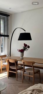 Floor lamp with black marble base, Huis en Inrichting, Ophalen, Zo goed als nieuw
