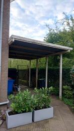 Carport 2 x 5m / afdak / overkapping / houten balken gratis, Tuin en Terras, Overkappingen, Ophalen, Gebruikt, Carport