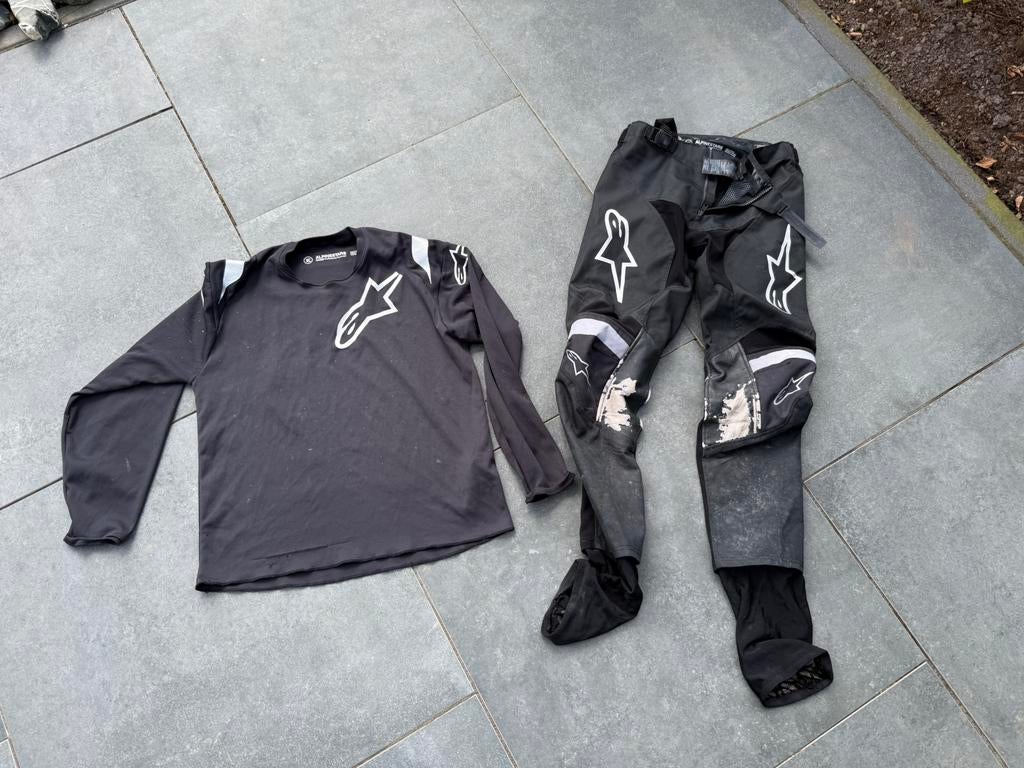Motorcross pak alpinestars kids. Maat XL, Motoren, Kleding | Motorkleding, Ophalen of Verzenden, Tweedehands, Kinderen, Motorcrosskleding