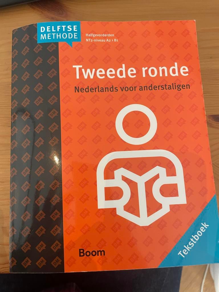 Delftse Methode Tweede Ronde (A2>B1) + online toegang, Ophalen of Verzenden, Alpha, Zo goed als nieuw, Overige niveaus