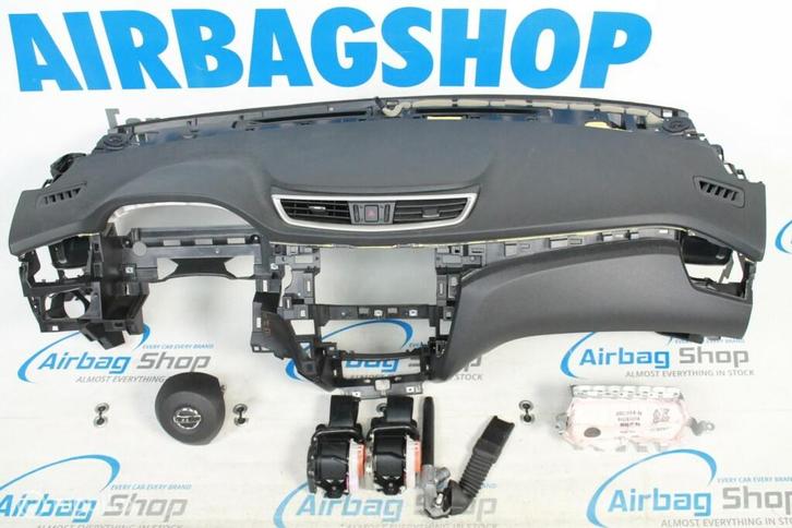 Airbag set - Dashboard Nissan Qashqai facelift (2013-heden), Auto-onderdelen, Dashboard en Schakelaars, Gebruikt, Ophalen of Verzenden