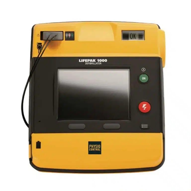 AED, Lifepak 1000 cpl met houder muurbevestiging., Diversen, Ophalen