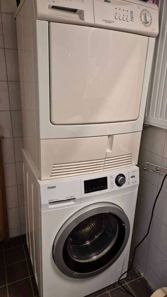 Wasmachine en droger, Witgoed en Apparatuur, Wasmachines, Ophalen, 1200 tot 1600 toeren, 85 tot 90 cm