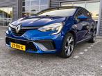 Renault Clio 1.3 TCe 130pk EDC GPF 2019 Blauw, Auto's, Renault, 4 cilinders, 1133 kg, Blauw, Leder en Stof