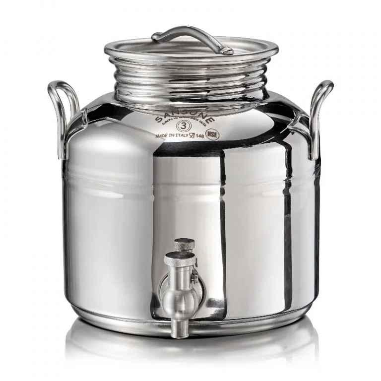 Hoge kwaliteit roestvrij stalen olijfolie vat van 5 - 100 L