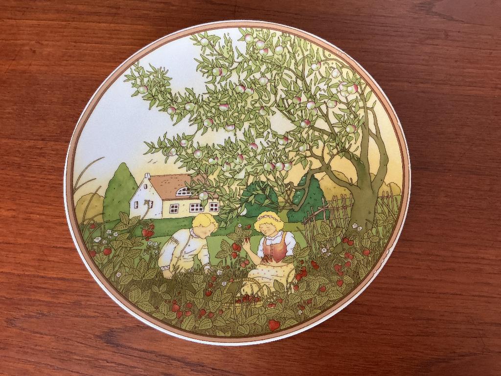 Villeroy en Boch porseleinen seizoensbord Zomer, Antiek en Kunst, Ophalen of Verzenden