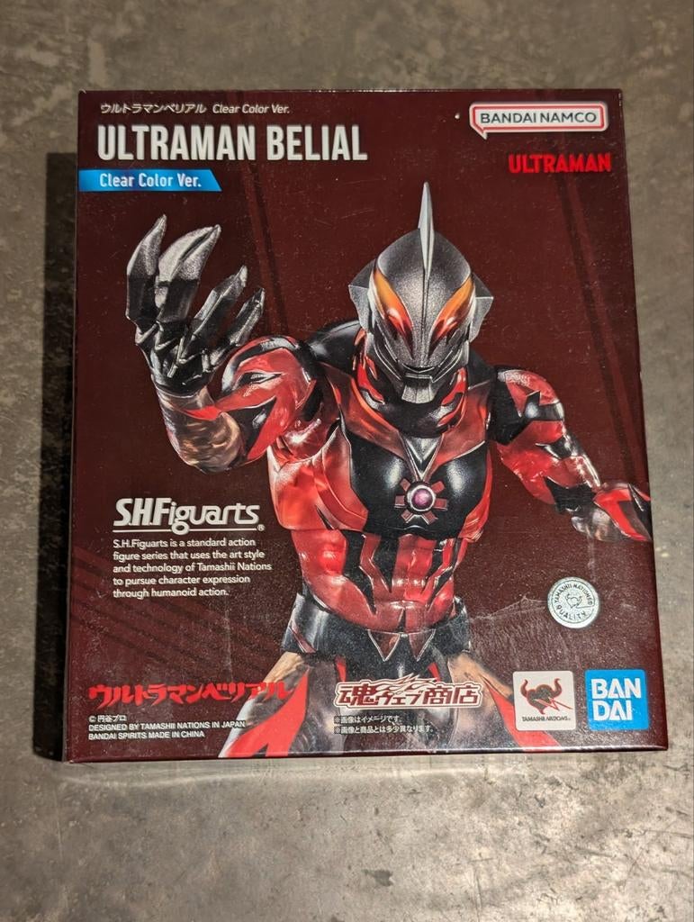 S.H.Figuarts Ultraman Belial Clear Color Ver. Bandai, Ophalen of Verzenden, Nieuw