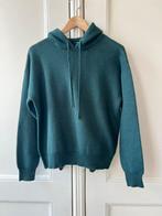 Kiabi trui met capuchon petrol, maat S, Ophalen of Verzenden, Zo goed als nieuw, Maat 36 (S), Groen