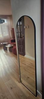 Spiegel ovaal zwart karwei spiegel Charley ovaal, Huis en Inrichting, Woonaccessoires | Spiegels, Minder dan 50 cm, Ophalen of Verzenden