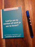 De 75 beste uitspraken over omdenken op het werk, Ophalen of Verzenden, Berthold Gunster, Ontwikkelingspsychologie, Zo goed als nieuw