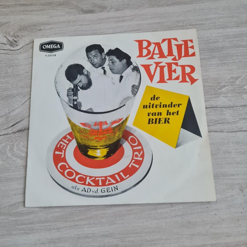 Het Cocktail Trio - Batje Vier / Kun Je Nog Zingen? (Single), Cd's en Dvd's, Vinyl Singles, Gebruikt, Single, Nederlandstalig