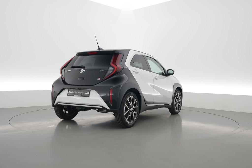 Toyota Aygo X Hybrid 115 GR Sport | Direct Leverbaar | Camer, 12 maanden, Stof, Gebruikt, Zwart