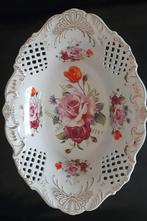 Prachtige Grote Dresden Grote Fruit Schaal., Ophalen of Verzenden