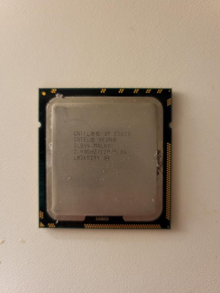 Intel Xeon E5620 Processor - 2.40GHz, 12MB Cache, Computers en Software, Processors, Gebruikt, 2 tot 3 Ghz, Ophalen of Verzenden