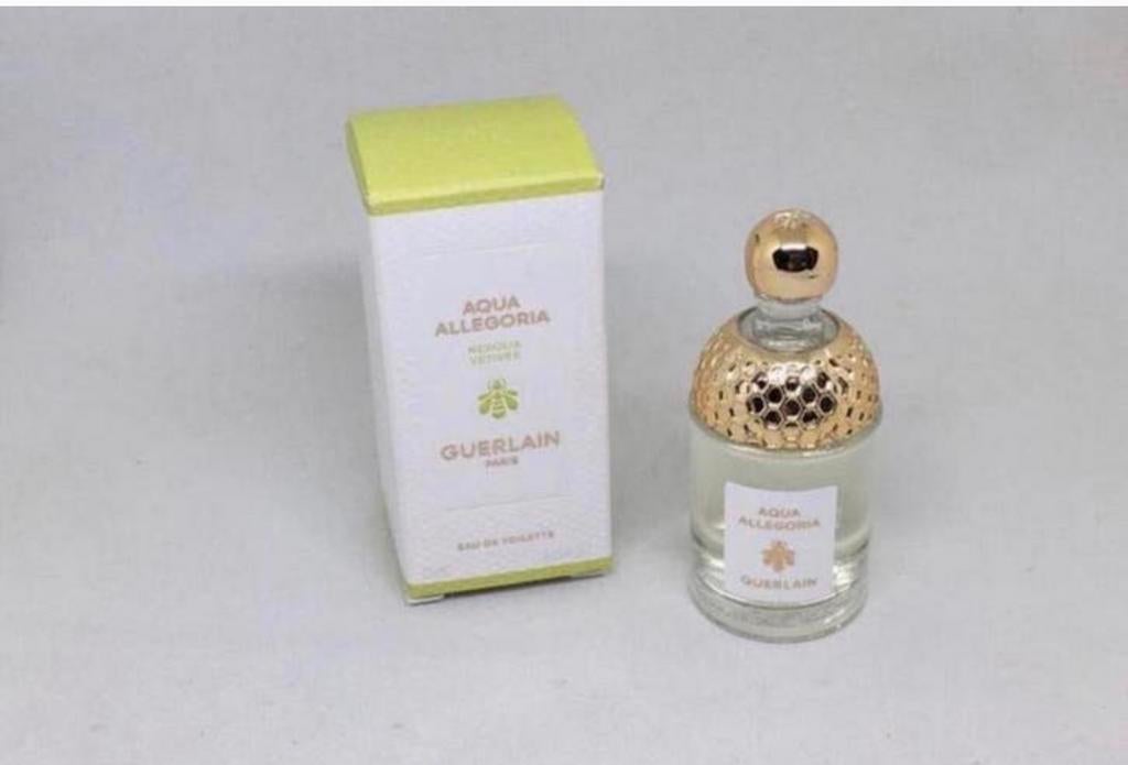 Parfum miniatuur Nerolia Vetiver Guerlain 7,5 ml edt, Verzamelen, Parfumverzamelingen, Verzenden, Nieuw, Miniatuur, Gevuld