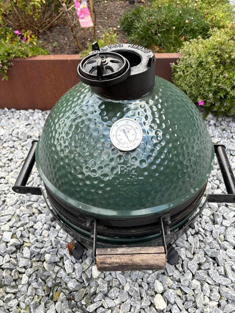 Big Green Egg Minimax met accessoires, Ophalen, Gebruikt, Met accessoires
