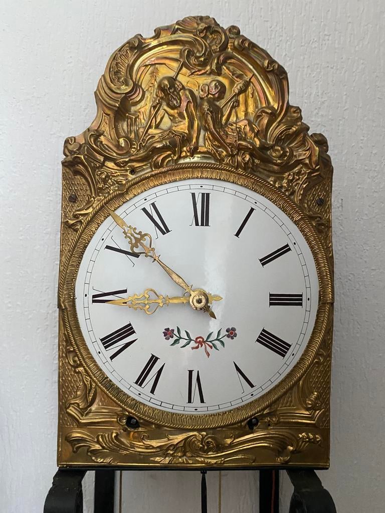 Maandloper comtoise, Antiek en Kunst, Antiek | Klokken, Ophalen of Verzenden