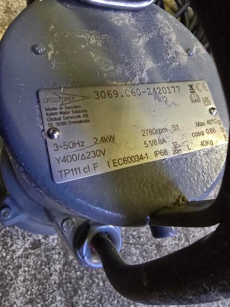 Sterke vuil water pomp grote opbrengst, Tuin en Terras, Waterpompen, Ophalen of Verzenden, Zo goed als nieuw, Dompelpomp