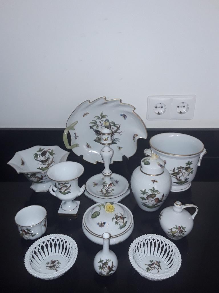 Herend Rothschild, Antiek en Kunst, Antiek | Porselein, Verzenden