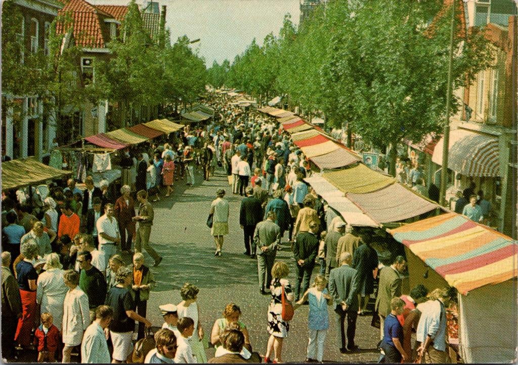 Schagen - Westfriese Markt, Verzenden, 1960 tot 1980, Ongelopen, Noord-Holland