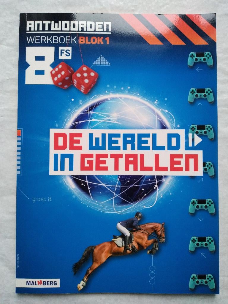 De Wereld in Getallen Antwoordenboek/Groep 8-FS Blok 1 t/m 9, Boeken, Ophalen of Verzenden, Nieuw, Overige niveaus, Overige vakken