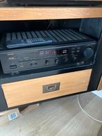 Denon DRA-455 Stereo Receiver met Afstandsbediening, Gebruikt, Denon, Ophalen of Verzenden, 60 tot 120 watt