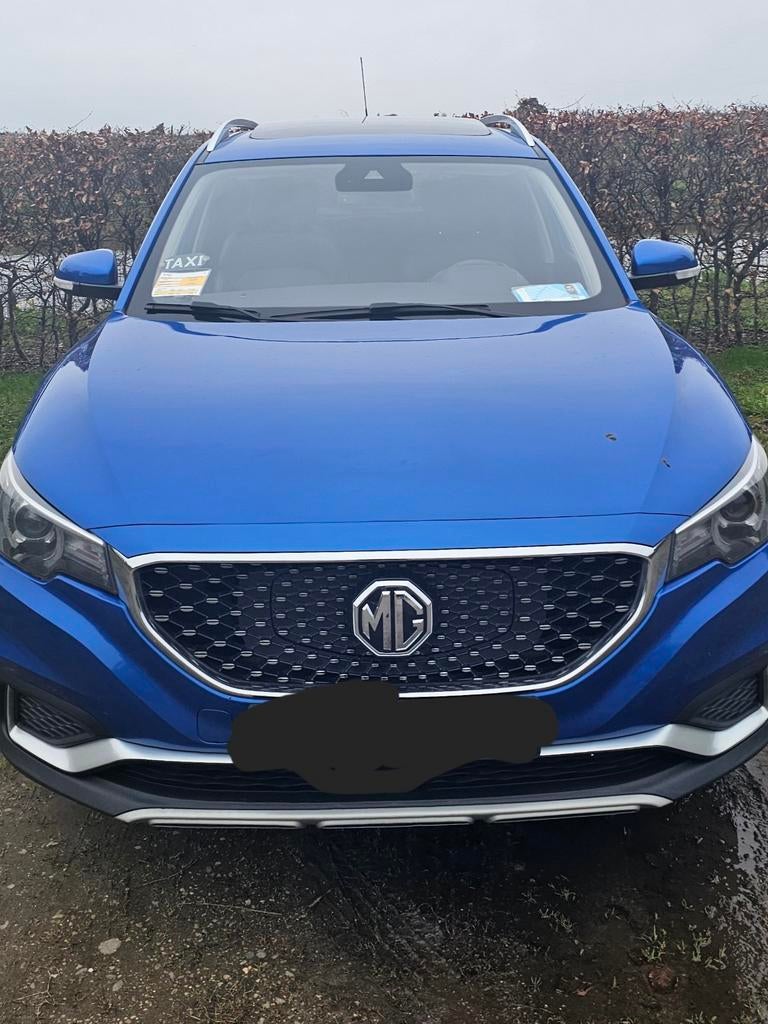MG ZS Electric 143pk 2020 Blauw, Auto's, Zwart, 38 min, 1507 kg, Elektrisch