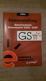 VWO Examen Samenvatting Geschiedenis, VWO, Geschiedenis, Ophalen of Verzenden, ExamenOverzicht