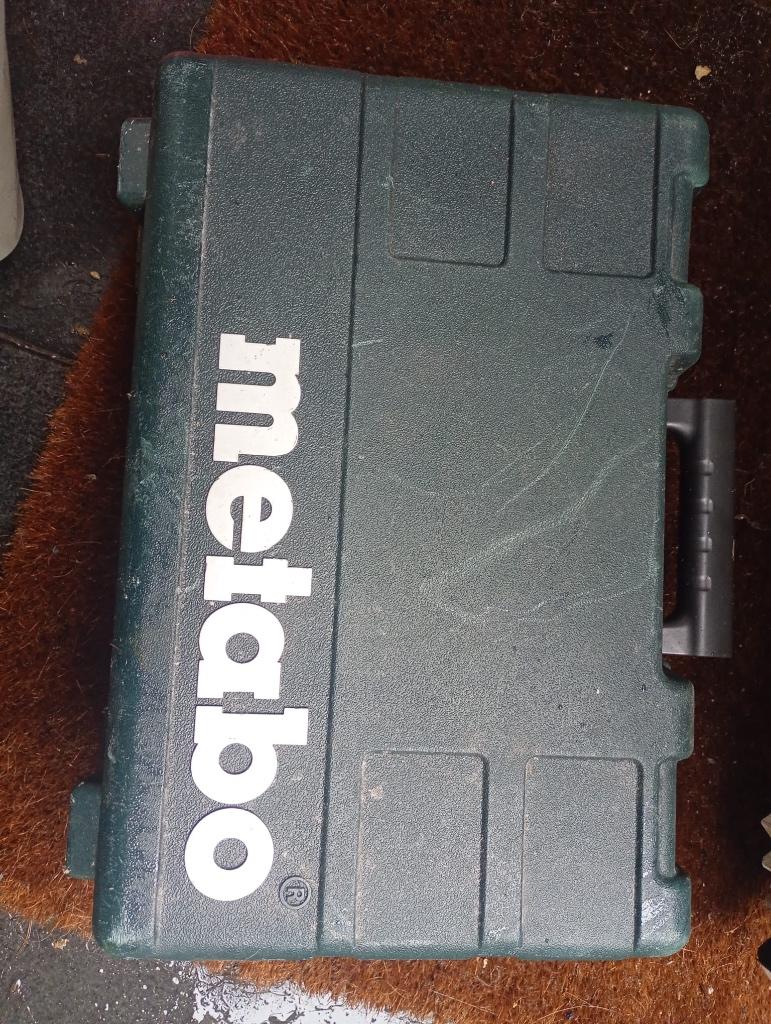 Metabo schuurmachine, Doe-het-zelf en Verbouw, Gereedschap | Schuurmachines, Ophalen of Verzenden, Gebruikt, Minder dan 600 watt