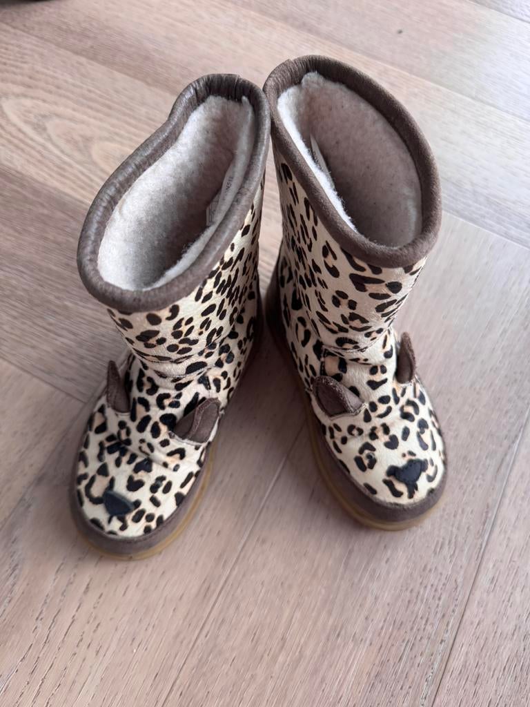 Donsje luipaard laarsjes maat 24, Ophalen of Verzenden, Zo goed als nieuw, Meisje, Laarsjes