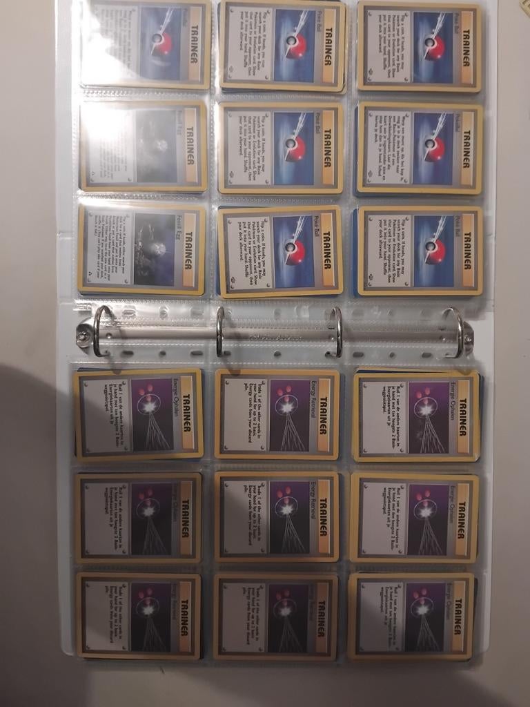 Pokémon Trainer Kaarten base set, fossil, jungle uitzoeken, Ophalen of Verzenden, Gebruikt, Meerdere kaarten
