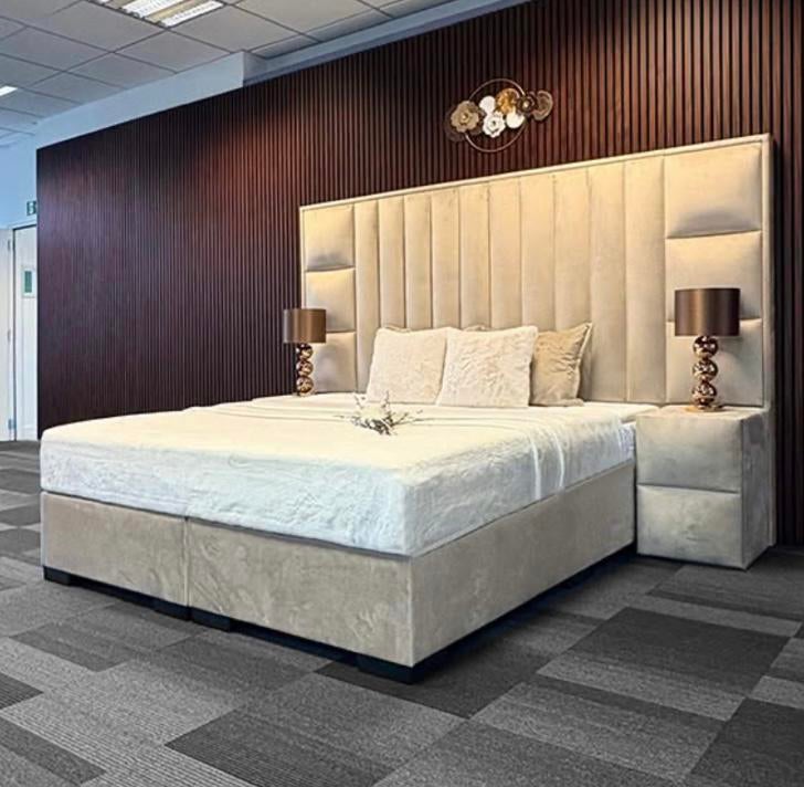 Boxspring set 180x200, Huis en Inrichting, Slaapkamer | Complete slaapkamers, Ophalen of Verzenden, Nieuw