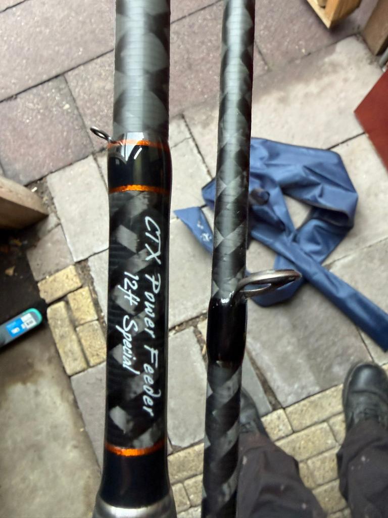Free Spirit CTX Power Feeder 12ft met extra toppen, Ophalen of Verzenden, Gebruikt, Werphengel