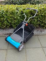 Te koop: Gardena grasmaaier, Ophalen, Handgrasmaaier, Zo goed als nieuw, Opvangbak