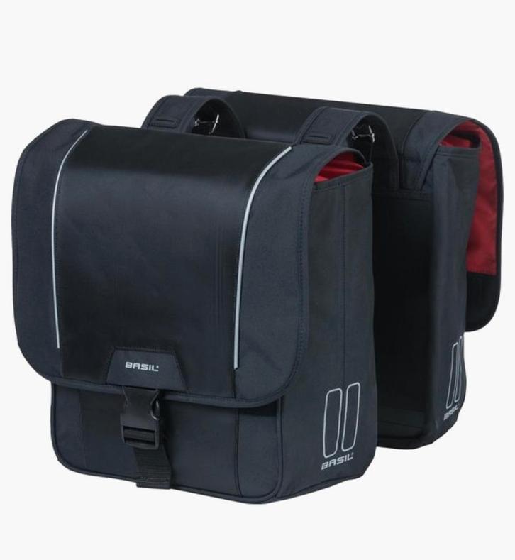 Basil Sport design dobbel bag 32 ltr, Fietsen en Brommers, Fietsaccessoires | Fietstassen, Nieuw, Ophalen of Verzenden