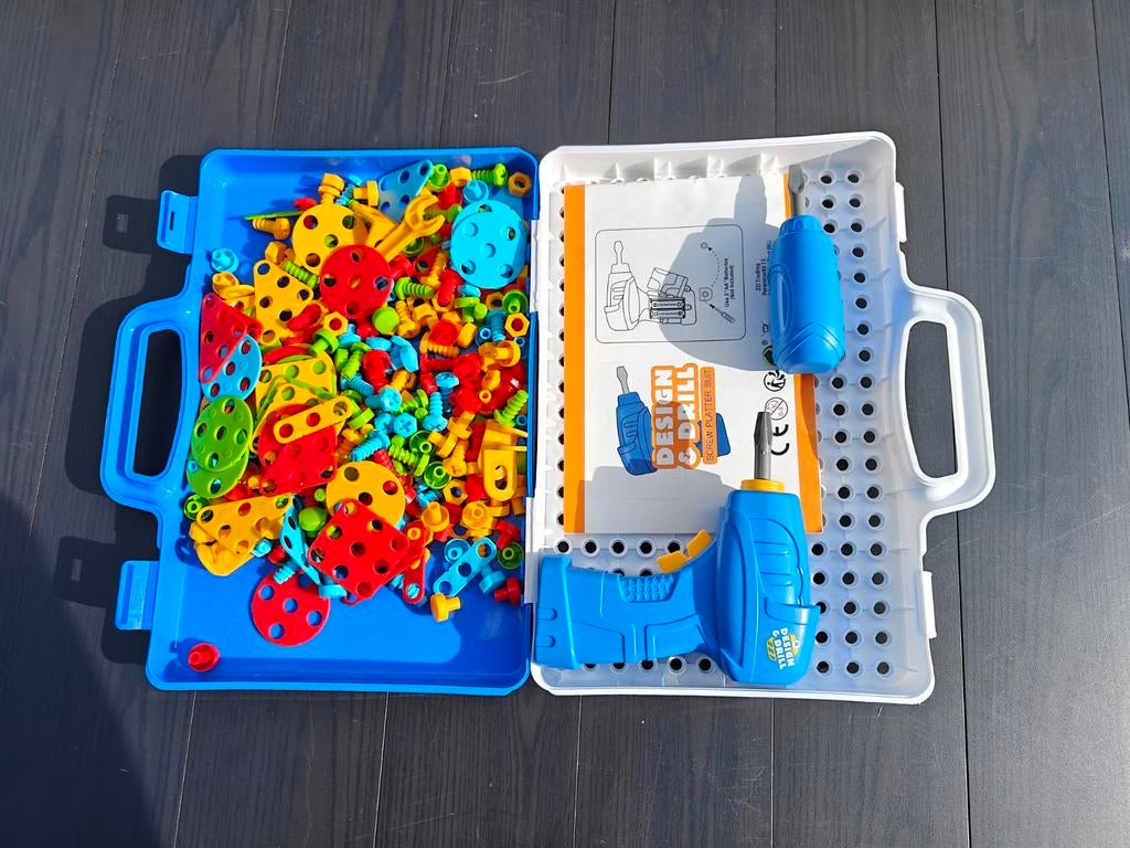 ​Design & Drill Mozaïekset – met speelgoedboor, Ophalen of Verzenden