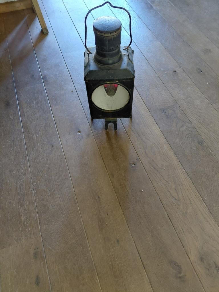 Ouderwetse scheepslamp voor decoratie, Ophalen of Verzenden