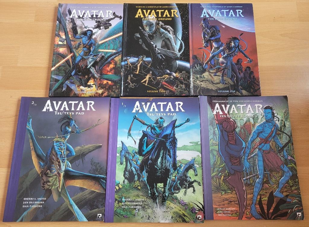 Meerdere Avatar Comics, Ophalen, James cameron, Overige gebieden, Zo goed als nieuw