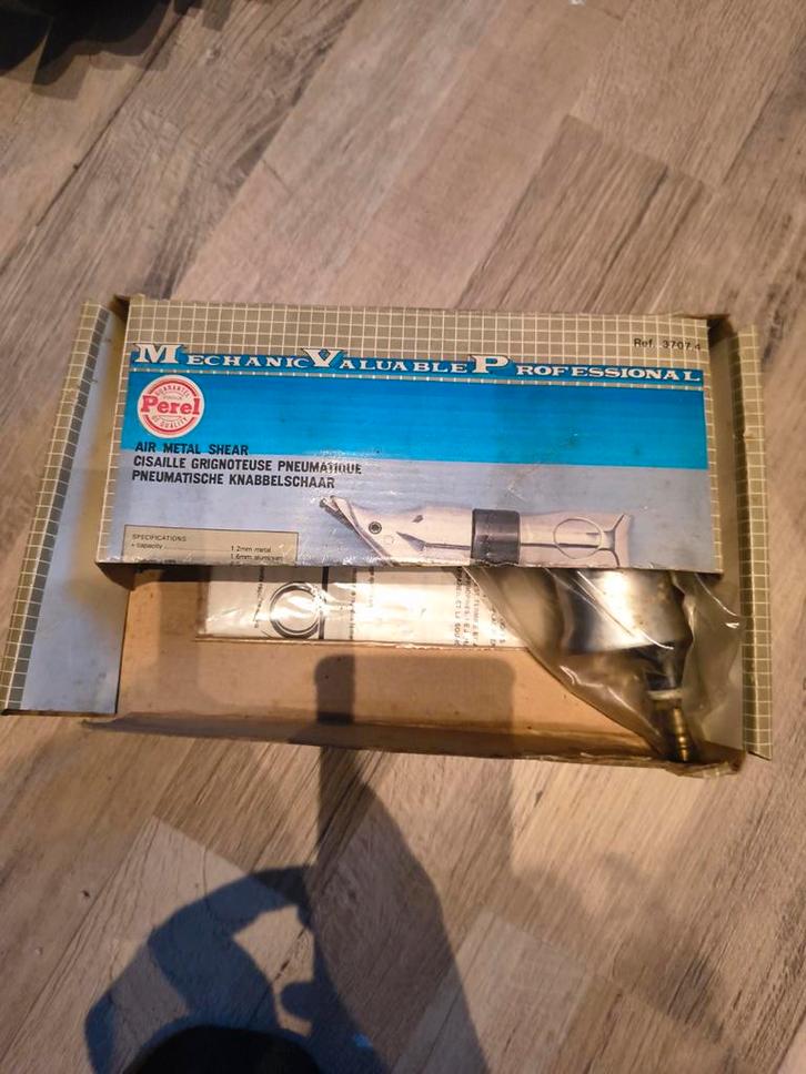 Perel Pneumatische Knabelschaar - Air Metal Shear, Doe-het-zelf en Verbouw, Gereedschap | Handgereedschap, Nieuw, Ophalen of Verzenden