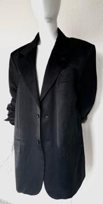 ADNYM ATELIER SATIJNEN BLAZER, MAAT S (NEW €595)️️️💖💖💖, Kleding | Dames, Zwart, Ophalen of Verzenden, Zo goed als nieuw, Jasje