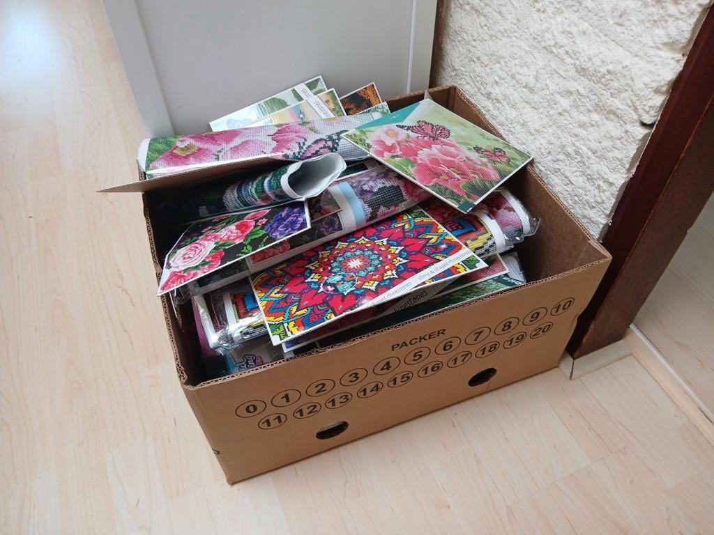 Heel veel diamond painting sets, Hobby en Vrije tijd, Knutselen, Ophalen of Verzenden, Nieuw, Knutselwerk