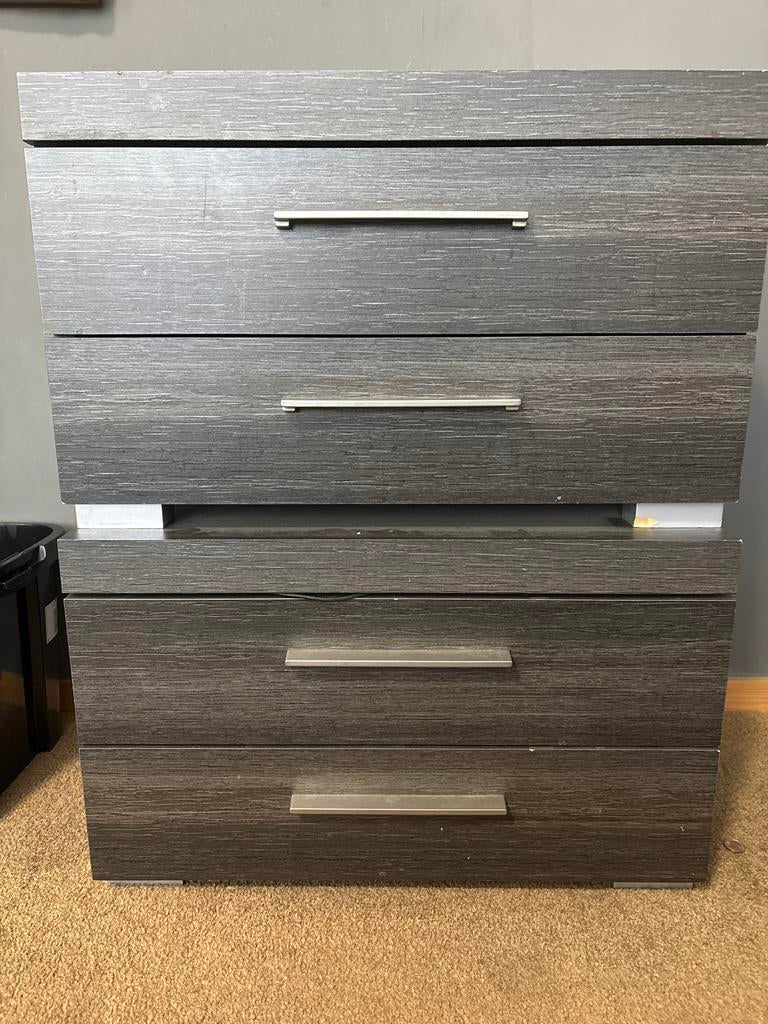 2 Nachtkastjes Henders en Hazel - 60x38,5x37cm, Huis en Inrichting, Slaapkamer | Nachtkastjes, Ophalen, Gebruikt, 45 tot 65 cm