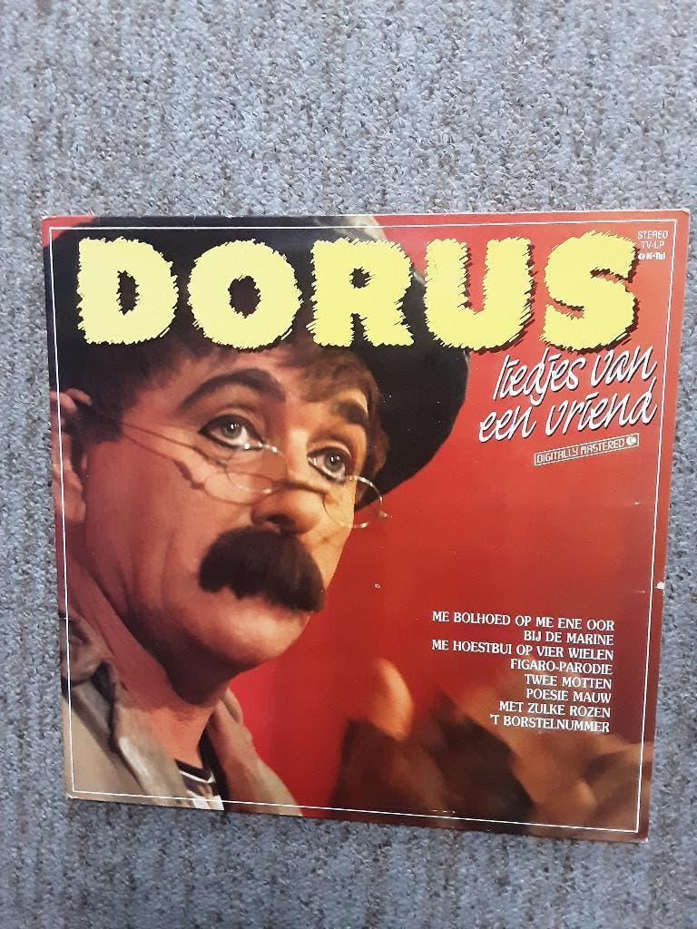 vinyl lp Dorus liedjes van een vriend, Ophalen of Verzenden, Gebruikt, 12 inch, Levenslied of Smartlap